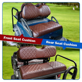 NOKINS front seat cover fit for Club Car Precedent OEM standard cushions; reliable protection.