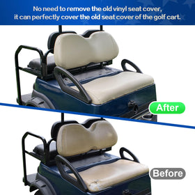 NOKINS Straps and buckle enable easy installation, no staples required.