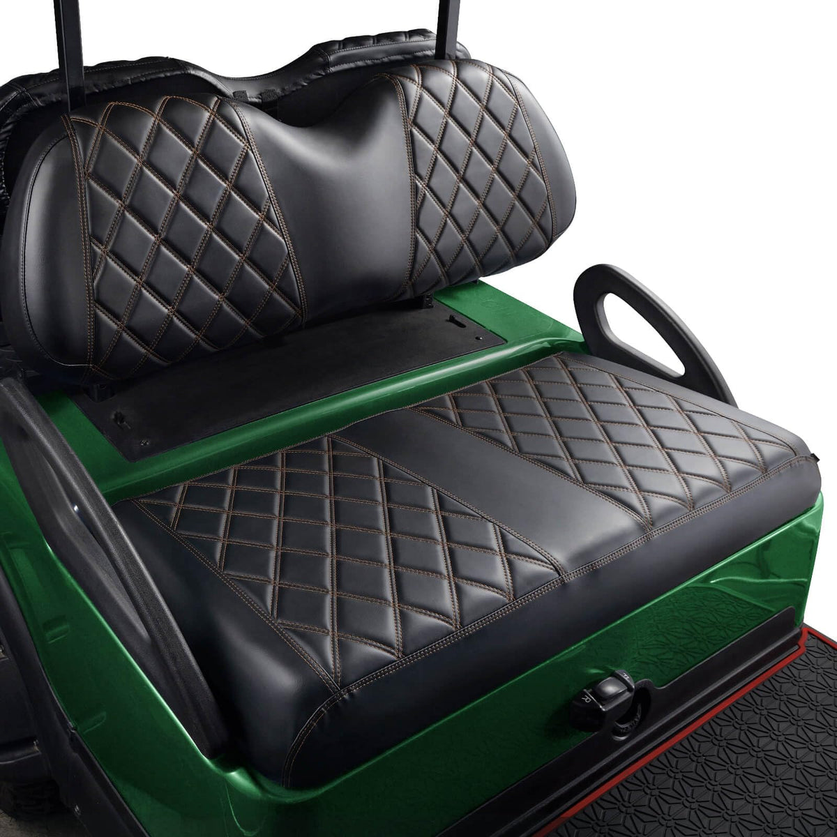 NOKINS front seat cover for Club Car Precedent protects fabric and refreshes interior