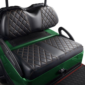 NOKINS front seat cover for Club Car Precedent protects fabric and refreshes interior