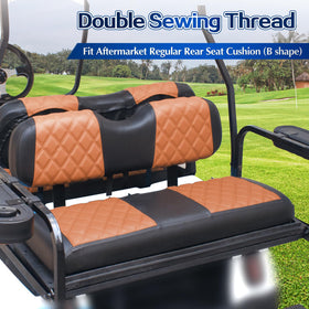 NOKINS rear backrest cover with diamond stitch adds luxury and protection