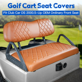 NOKINS rear seat cover in all brown safeguards upholstery and enhances comfort.