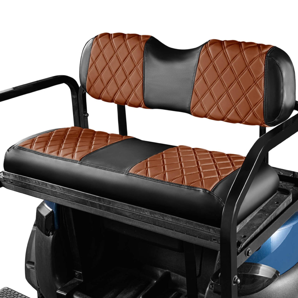 NOKINS rear seat backrest in dark brown and black for a stylish protective look