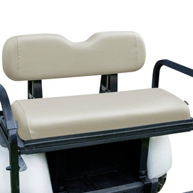 NOKINS rear seat cover in oyster grey front view showing waterproof protection