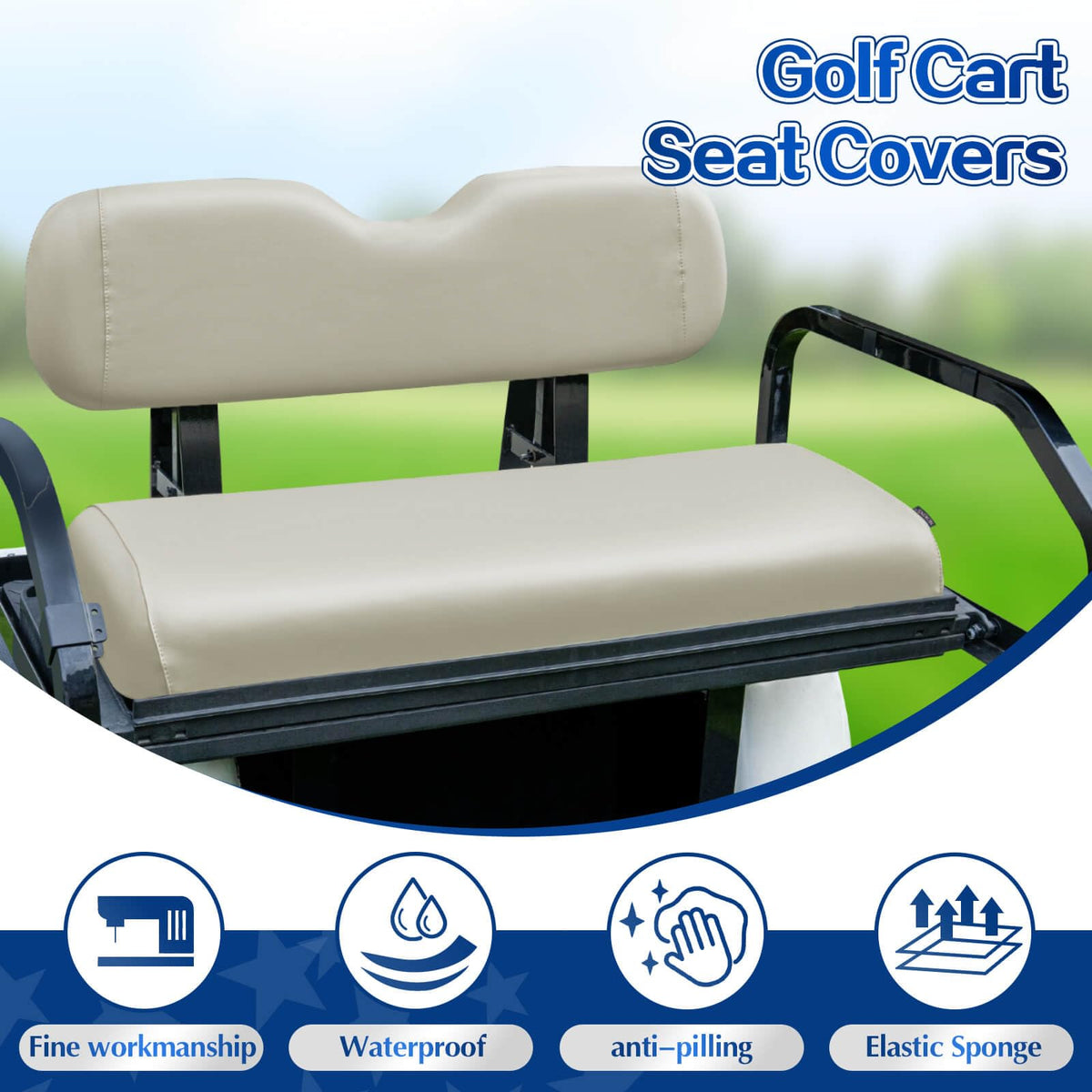 NOKINS oyster grey backrest cover demonstrates durable easy-clean vinyl