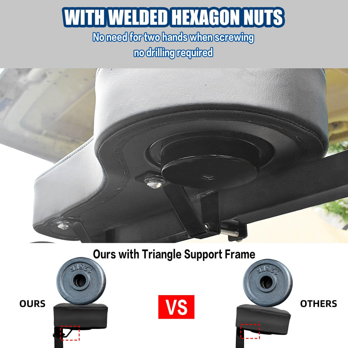 NOKINS removable cup holder allows easy cleaning between trips.