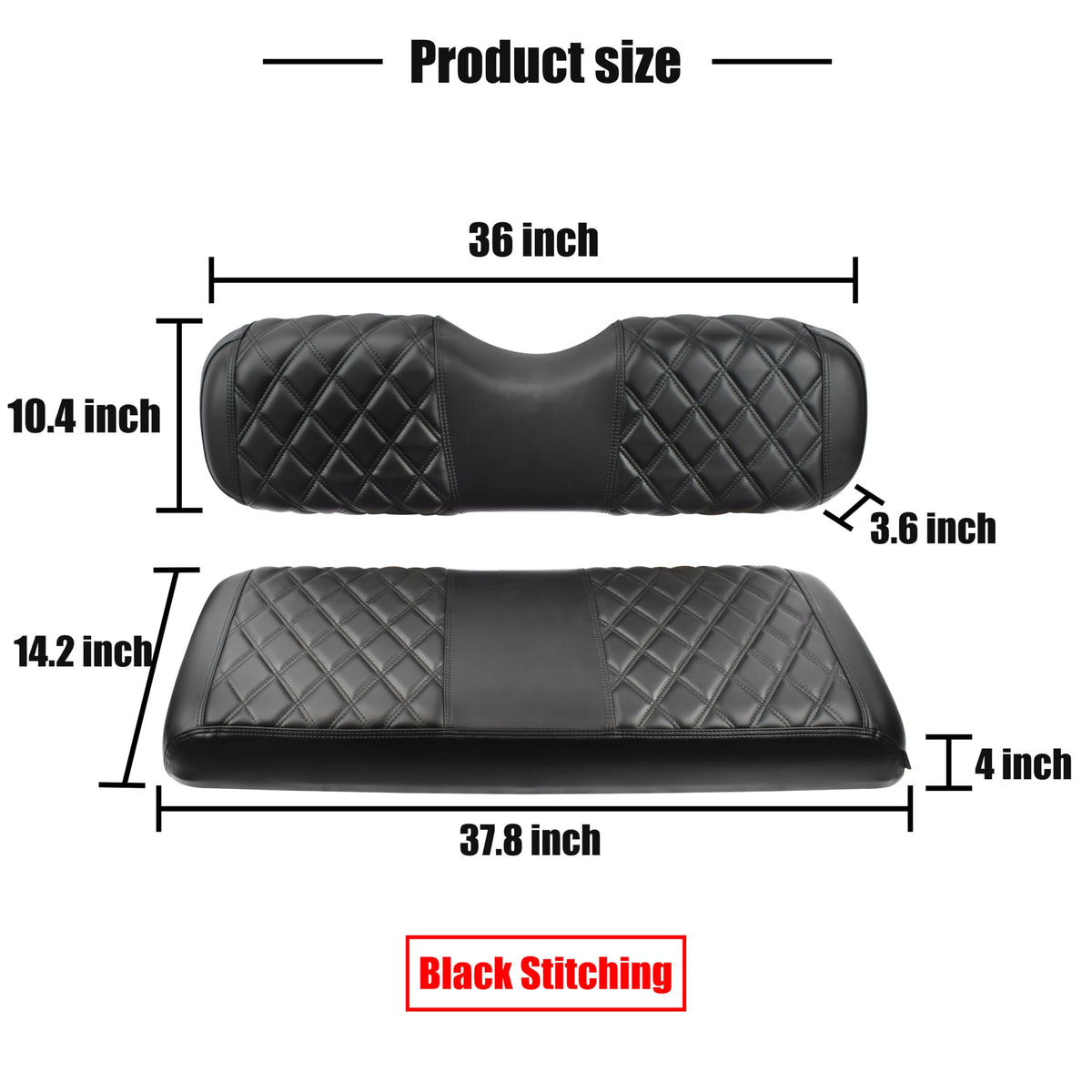 NOKINS RS Diamond easy-install design with adjustable straps for quick fit on carts.