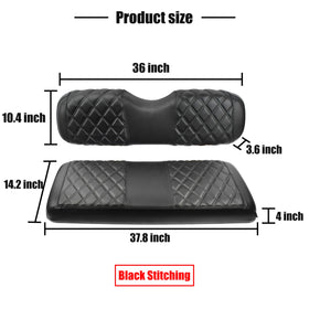 NOKINS RS Diamond easy-install design with adjustable straps for quick fit on carts.