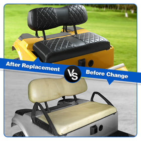 NOKINS complete look adds luxury and protection to your golf cart interior.