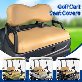 NOKINS tan vinyl backrest cover for Yamaha Drive, simple refresh