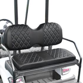 NOKINS golf cart seat cover backrest with diamond stitching for premium style.