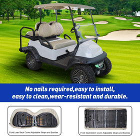 NOKINS backrest cover in oyster grey finish upgrades style and protection.