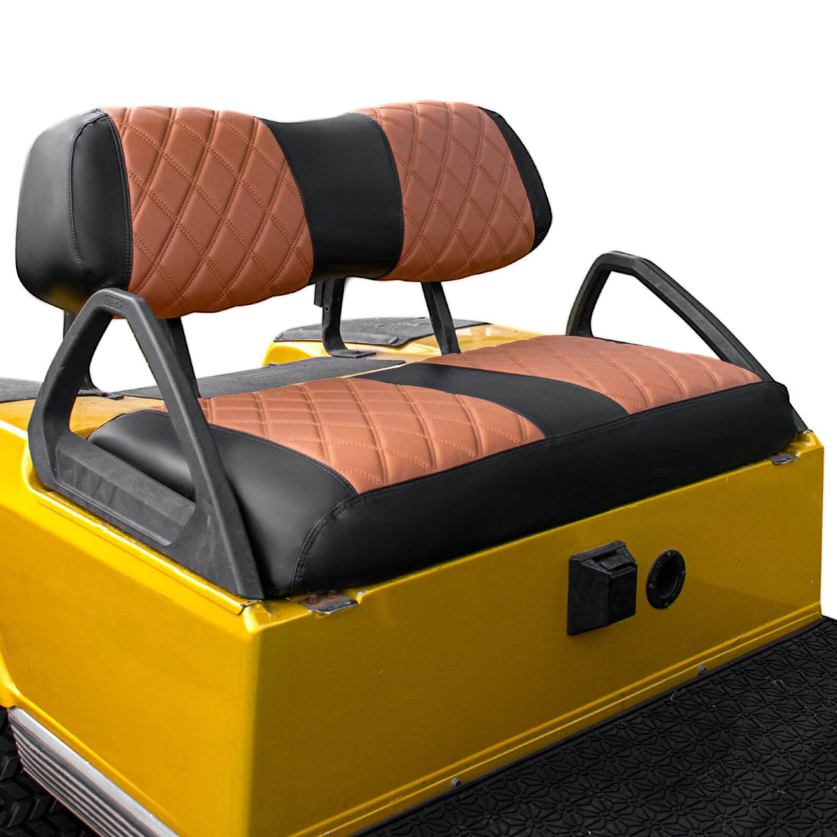 NOKINS diamond front seat cover for golf carts enhances protection and style.