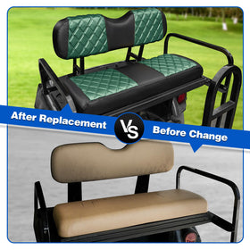 NOKINS diamond pattern design enhances interior look of your cart