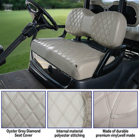 NOKINS easy-install straps simplify fixing the cover to the seat
