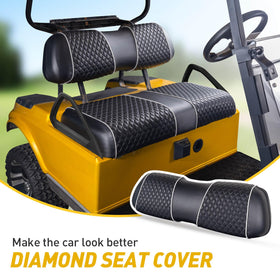 NOKINS seat cover gift idea for golf cart enthusiasts.