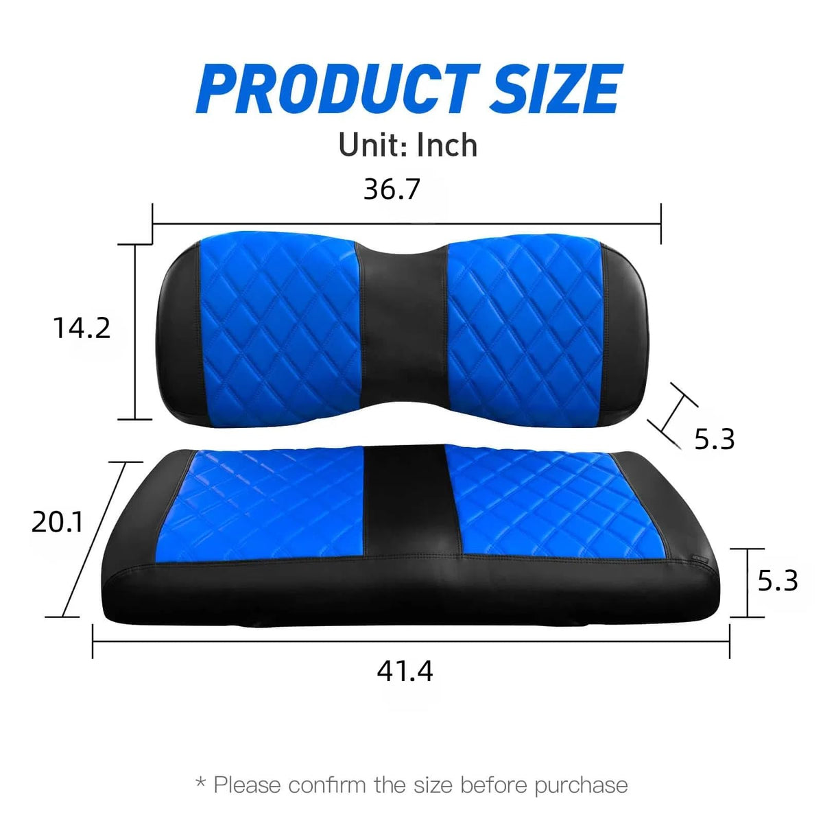 NOKINS installation-friendly slip-on seat cover with adjustable straps for tool-free setup