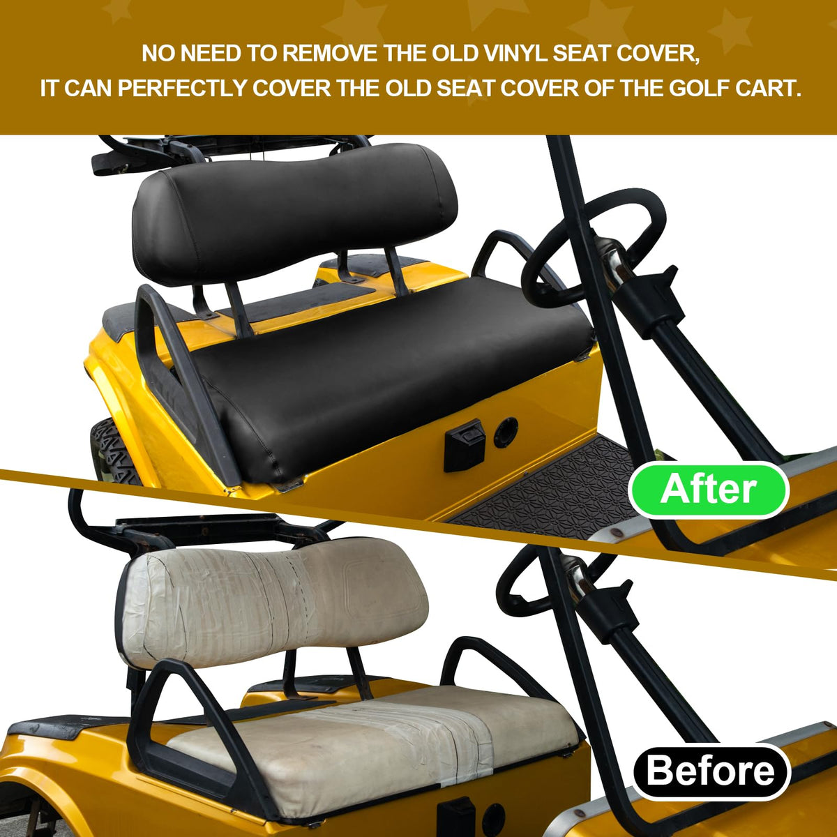 NOKINS waterproof vinyl resists wear, UV exposure, and cracking.