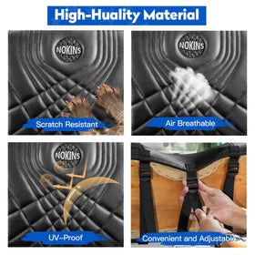 NOKINS easy-clean design allows stains to wipe away quickly