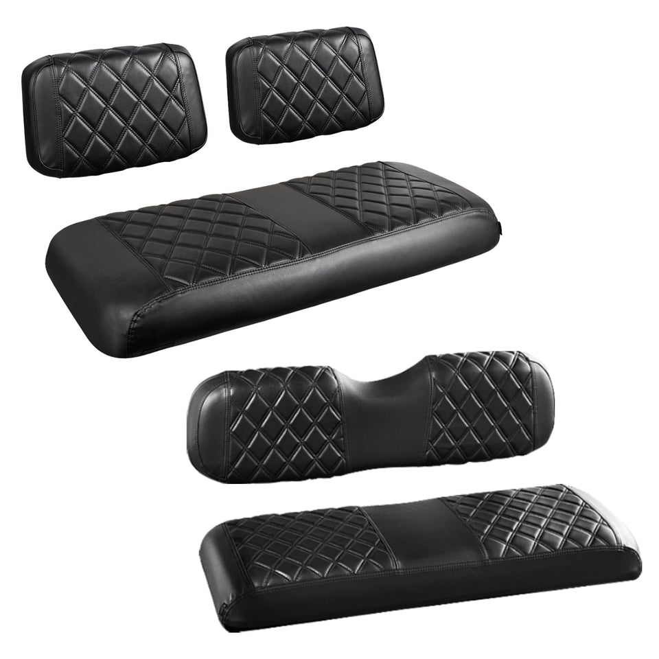 NOKINS front seat cover with diamond stitching for Club Car Precedent