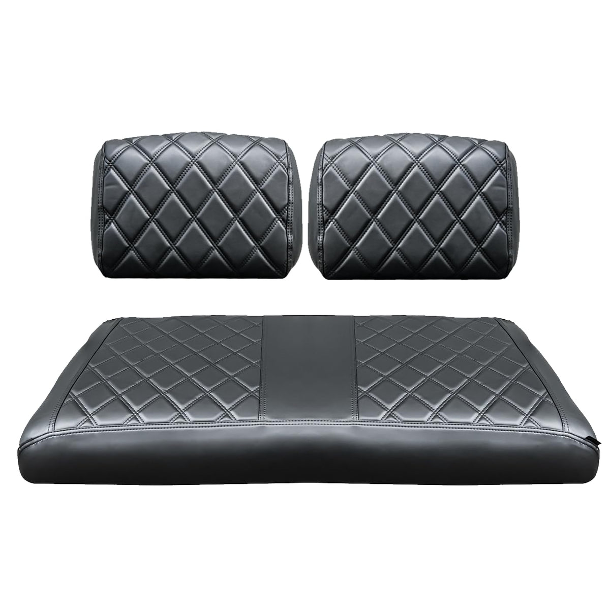 NOKINS Yamaha G22 front seat cover with black stitching provides durable protection.