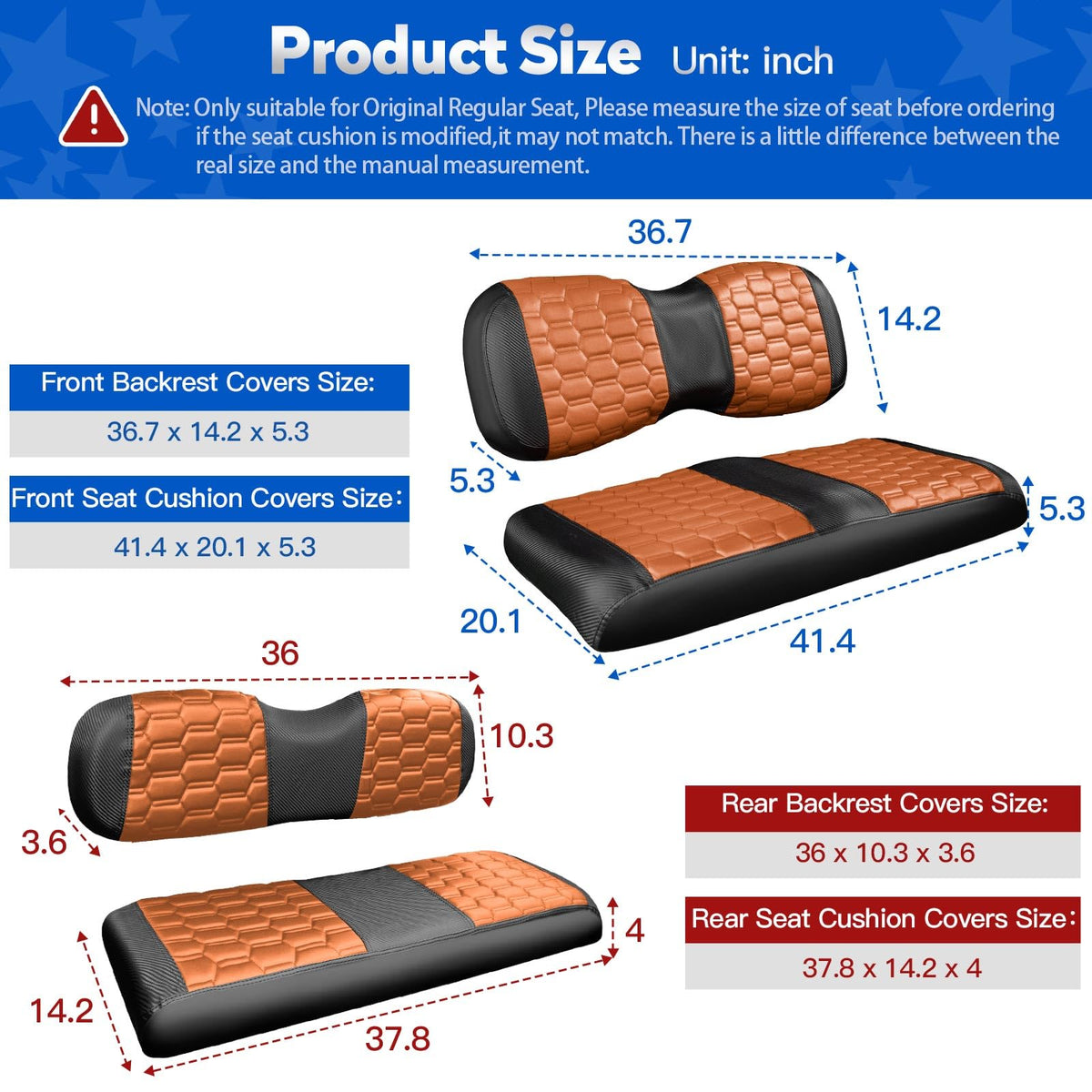 NOKINS golf cart seat covers kit installation without tools for quick upgrade