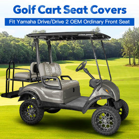 NOKINS rear seat covers in Oyster Gray protect against spills and wear.