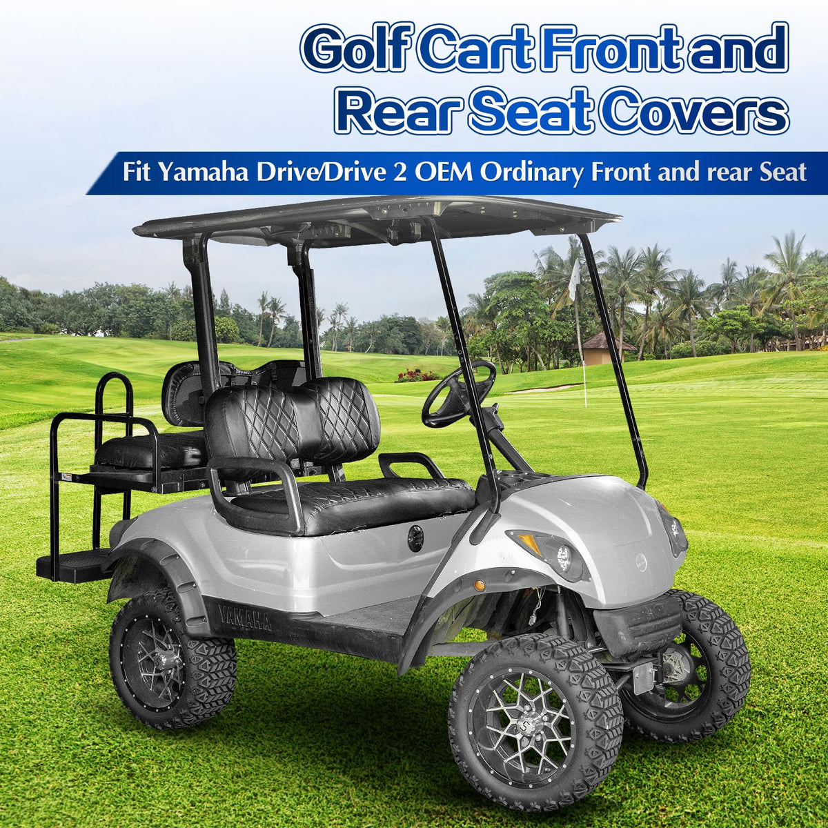 NOKINS UV-resistant vinyl seat cover preserves color under sun exposure
