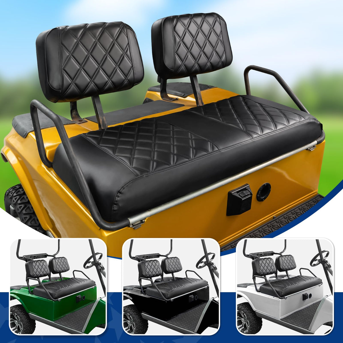 NOKINS vinyl seat cover material showing texture and durability