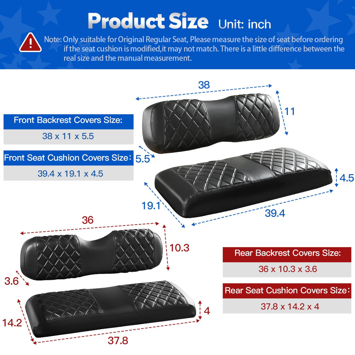 NOKINS seat material closeup shows durable, UV-resistant vinyl and soft sponge.