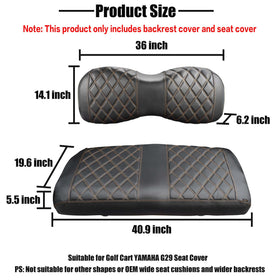 NOKINS UV resistant seat cover protects against sun fading during daily use