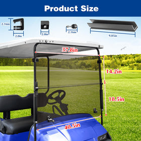 NOKINS easy install no drilling required on EZGO TXT