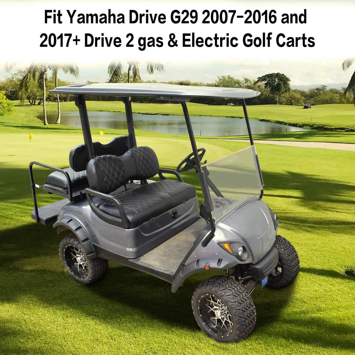 NOKINS YD diamond vinyl resists UV exposure to maintain color.