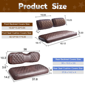 NOKINS seat cover with cup holder for on-the-go beverages