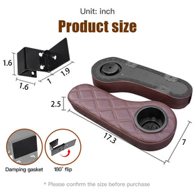 NOKINS Yamaha G2-G22 compatible brown seat cover for golf carts