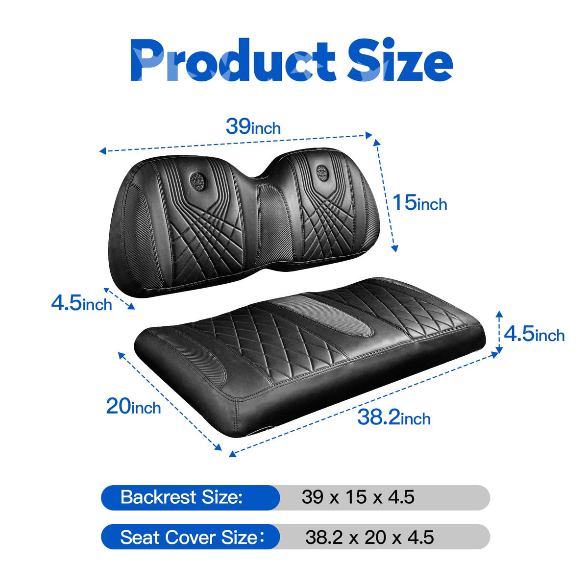 NOKINS breathable sponge layer adds comfort for long rounds.