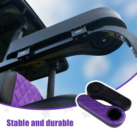 NOKINS inward-mount rear-seat armrest design