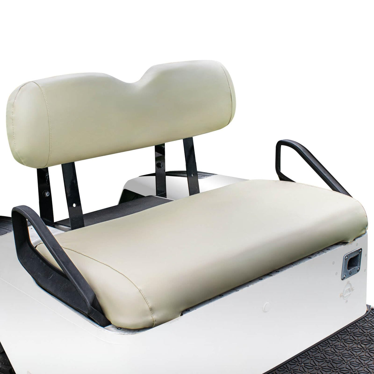 NOKINS leather front seat cover for EZGO TXT adds a premium look and protection.