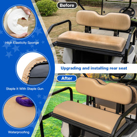 NOKINS memory foam core delivers comfortable cushioning on long rides.