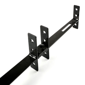 Includes two mounting plates in 2 inch and 2-5/8 inch sizes for flexible mounting.