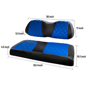 OEM-style fit for Club Car DS 2000.5-Up front seats