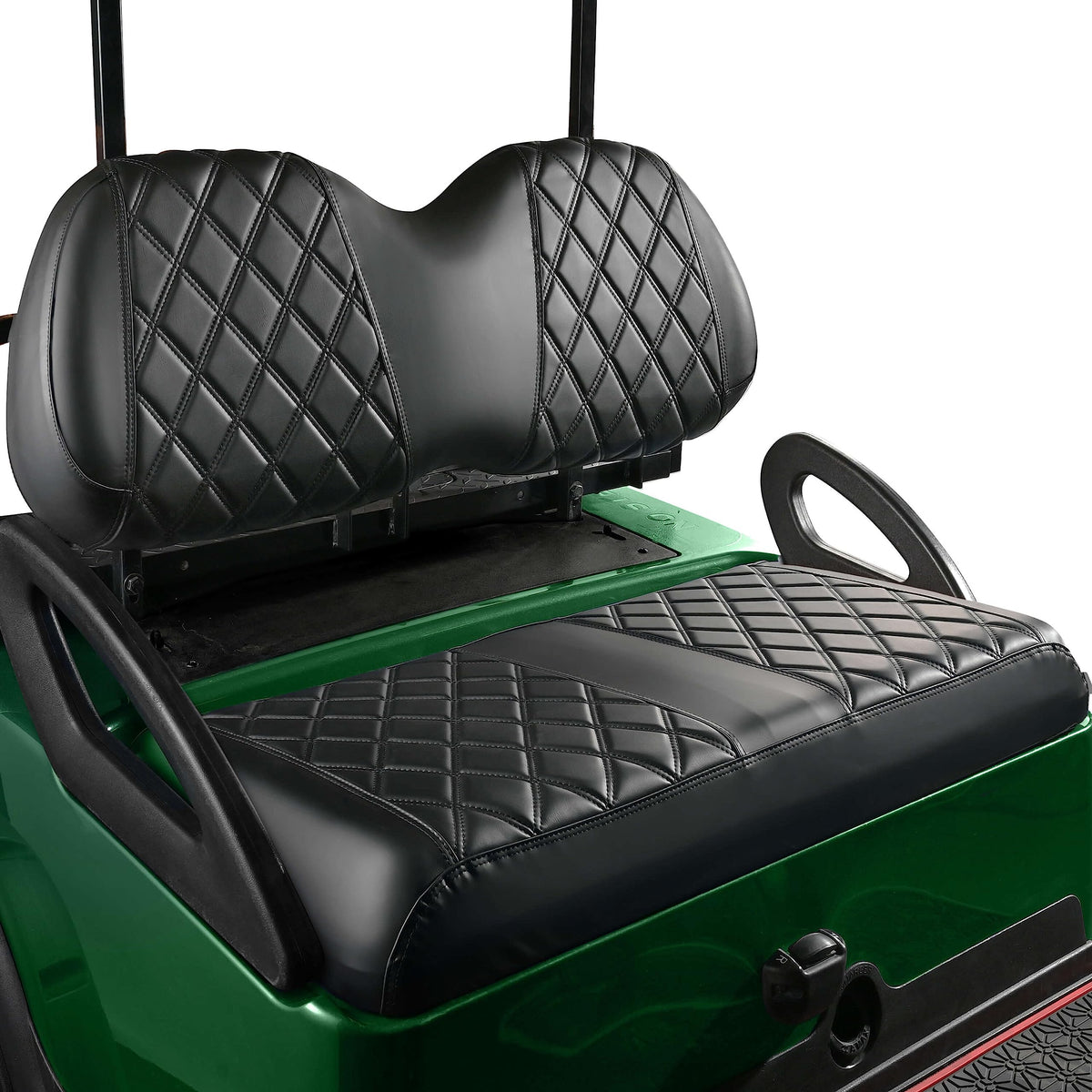 NOKINS P Diamond front seat cover adds premium protection to Club Car Precedent.