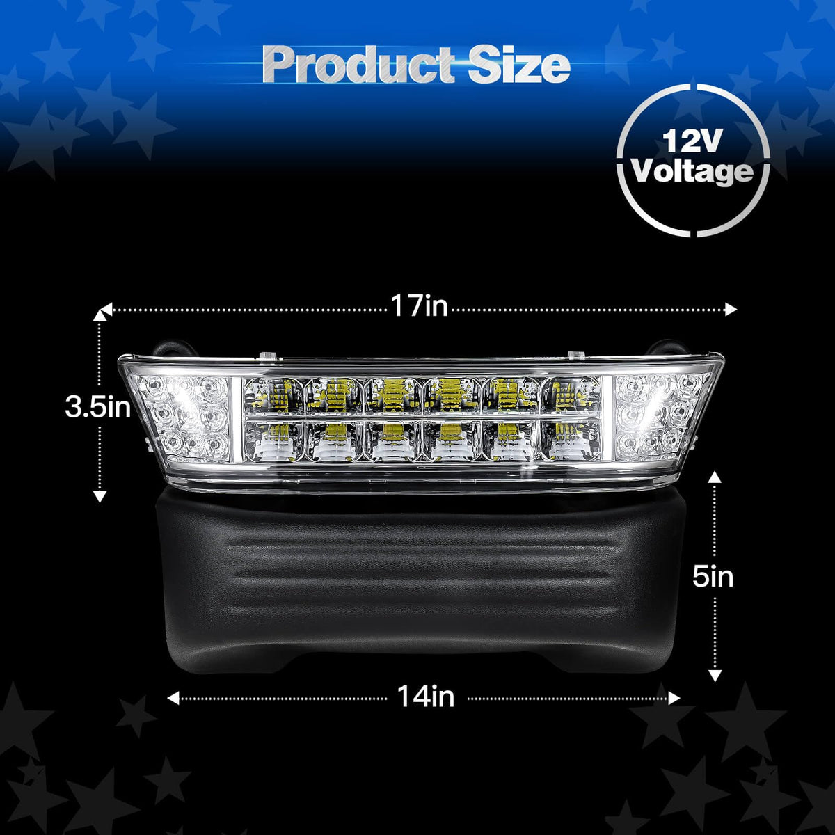 NOKINS packaging shows headlights and bumper ready for upgrade.