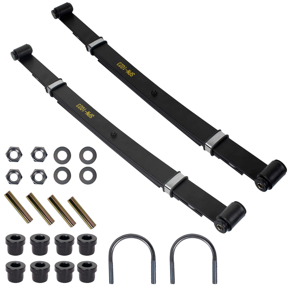 NOKINS rear leaf springs for Club Car Precedent 2004+, increasing load capacity.