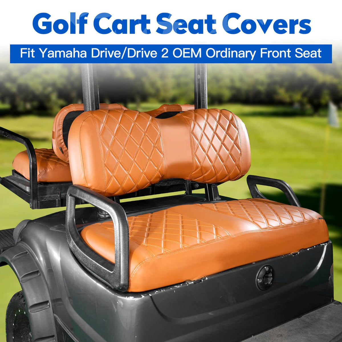 NOKINS rear seat cover in brown shields the bench from dirt and spills