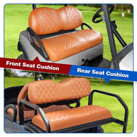 NOKINS rear seat cushion cover for aftermarket cushions offers snug B shape
