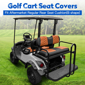 NOKINS rear seat cushion cover highlights breathable foam padding for comfort.