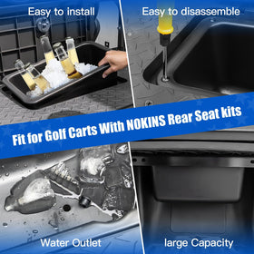 Easy installation in the rear seat kit enhances summer outings.