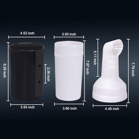 NOKINS sand bottle with large capacity eases full rounds without refilling