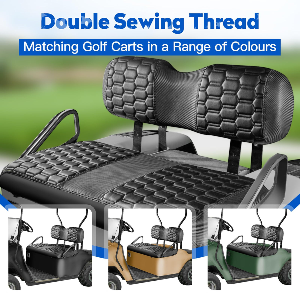 NOKINS scratch-resistant vinyl protects seats from daily wear